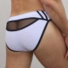 Breedwell Slip de bain Expose Swim Blanc neon